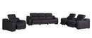 1116 - 7-Piece Modular Power Reclining Sofa, Loveseat & Chair Set In With 6 Power Recliners & Power Headrests