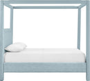 Salina - Linen Textured Fabric Upholstered Bed