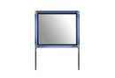 Lando - Mirror With LED - Black