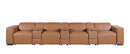 1224 - 7-Piece Modular Power Reclining Sofa In With 4 Power Recliners & Power Headrests