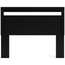 Finch - Queen Panel Headboard - Black