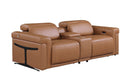 1126 - 3-Piece Modular Power Reclining Loveseat In With 2 Power Recliners & Power Headrests