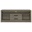 Burke - 3 Piece TV Entertainment Center - Gray Driftwood