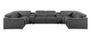 9762 - 8-Piece U-Shaped Sectional Sofa With 4 Power Recliner