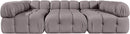Orin - Velvet 6 Piece Modular Sectional