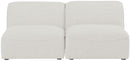 Miramar - 2 Seat Armless Modular Sofa