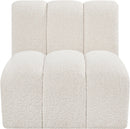 Arc - Boucle Fabric Straight Chair