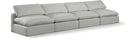 Comfy - Linen Modular Armless Sofa 4 Seats