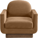 Diviento - Velvet Performance Fabric Upholstered Accent Chair