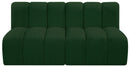 Arc - Boucle Fabric 2 Seats Modular Sofa