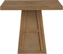 Fenwick - Cane Oak Veneer And Solid Wood Dining Table