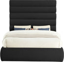 Adam - Boucle Fabric Bed With 70.5" Headboard