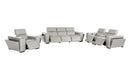 1224 - 7-Piece Modular Power Reclining Sofa, Loveseat & Chair Set In With 6 Power Recliners & Power Headrests