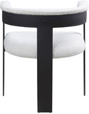 Romeo - Boucle Dining Chair With Black Base (Set of 2)