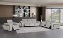 1224 - 7-Piece Modular Power Reclining Sofa, Loveseat & Chair Set In With 6 Power Recliners & Power Headrests