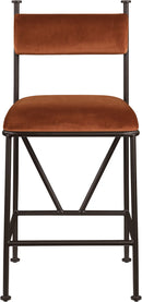 Monarch - Velvet Counter Stool (Set of 2)