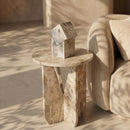 Alba - Genuine Marble End / Side Table