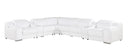 1116 - 8-Piece L-Shaped Sectional Sofa In With 3 Power Recliners & Power Headrests