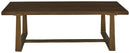 Balintmore - Rectangular Cocktail Table - Brown / Gold Finish