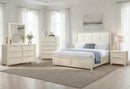 Mariah - 5 Piece Queen Bedroom Set (Bed, Dresser & Mirror, Nightstand, Chest) - Beige
