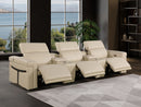 1126 - 5-Piece Modular Power Reclining Sofa In With 3 Power Recliners & Power Headrests