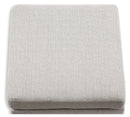 Koralynn - Oversized Accent Ottoman - Stone