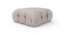 Orin - Velvet Performance Fabric Upholstered Modular Ottoman
