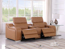 1116 - 3-Piece Modular Power Reclining Console Loveseat In With 2 Power Recliners & Power Headrests