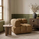 Orin - Velvet Performance Fabric Upholstered Modular Corner Chair