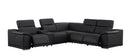 2679 - 6-Piece L-Shaped Power Reclining Sectional In Genuine Leather (3 Recliners)