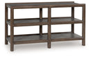 Kallenny - Sofa Table - Brown / Gray