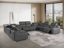 1116 - 12-Piece U-Shaped Sectional Sofa In With 4 Power Recliners & Power Headrests