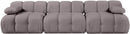 Orin - Velvet 3 Piece Modular Sofa