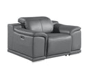 2679 - Power Reclining Chair With Power Headrest In Genuine Leather