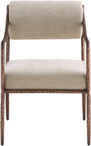 Bastille - Upholstered Dining Arm Chair (Set of 2) - Bronze Frame