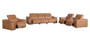 9762 - 7-Piece Modular Power Reclining Sofa, Loveseat And Chair Set With 6 Power Recliners In