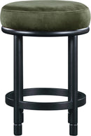 Monette - Counter Stool With Black Base