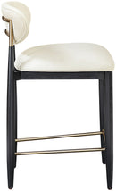 Riccio - Stool - Black And Gold Frame
