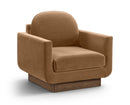 Diviento - Velvet Performance Fabric Upholstered Accent Chair