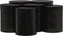 Dimple - 20" 6 Piece Modular Coffee Table - Terazzo Finish
