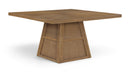Fenwick - Cane Oak Veneer And Solid Wood Dining Table