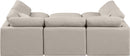Indulge - Linen 6 Piece Modular Sectional