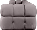 Orin - Velvet Performance Fabric Upholstered 3 Piece Modular Sofa