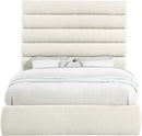 Adam - Chenille Fabric Bed With 70.5" Headboard