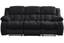 U250 - Reclining Sofa / Console Reclining Loveseat - Ebony