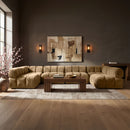Orin - U-Shaped Velvet 6 Piece Modular Sectional