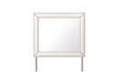 Clara - Upholstered Mirror - Beige