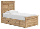 Makidern - Panel Storage Bed
