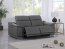 9762 - 2-Piece Modular Power Reclining Console With 2 Power Recliners In