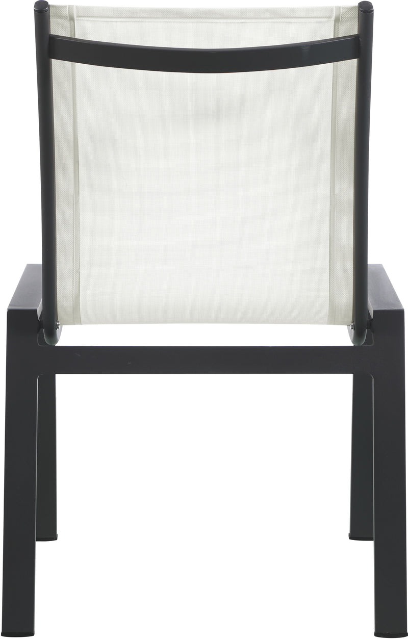 Nizuc - Outdoor Patio Dining Chair With Gray Frame (Set of 2)